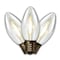 Holiday Bright Lights Holiday Bright Lights LED C9 Pure White 25 ct Replacement Christmas Light Bulbs, PK25 BU25FLDSC9-TPWA - alternate 1